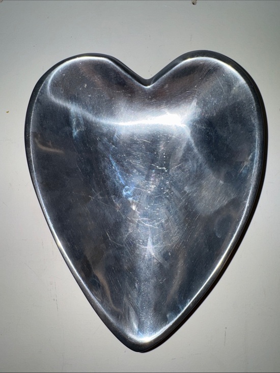 Nambe Other - Vintage 1987 MCM Nambe Heart Shaped Bowl 118B Jewelry Coin Candy Dish